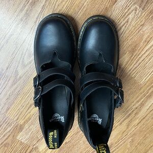 Black Dr Martens Shoe